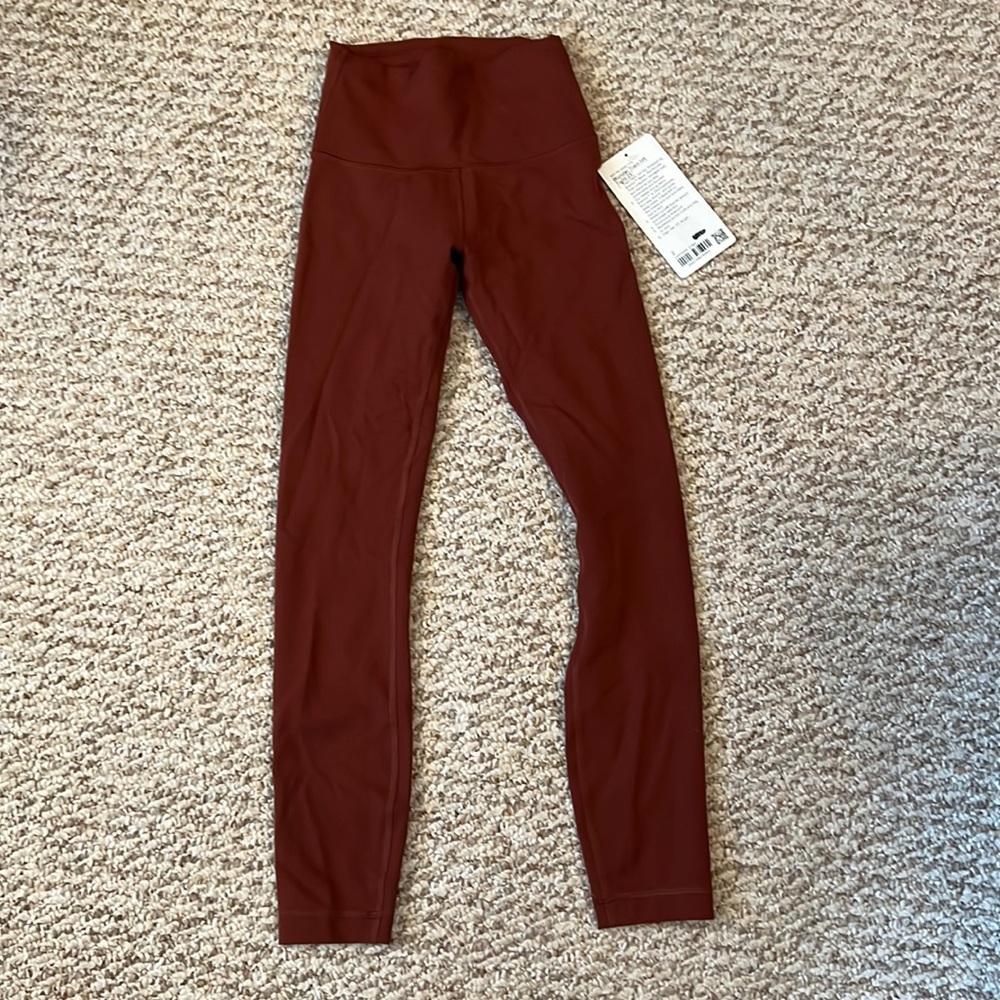 NWT lululemon wunder under HR 25” size 2